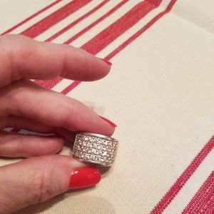 Silpada cz ring
